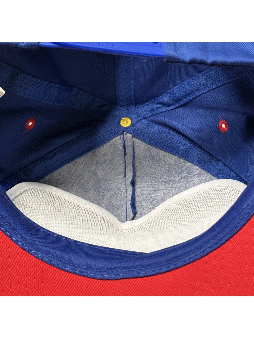 Otto Cap Blue and Red Snapback Hat